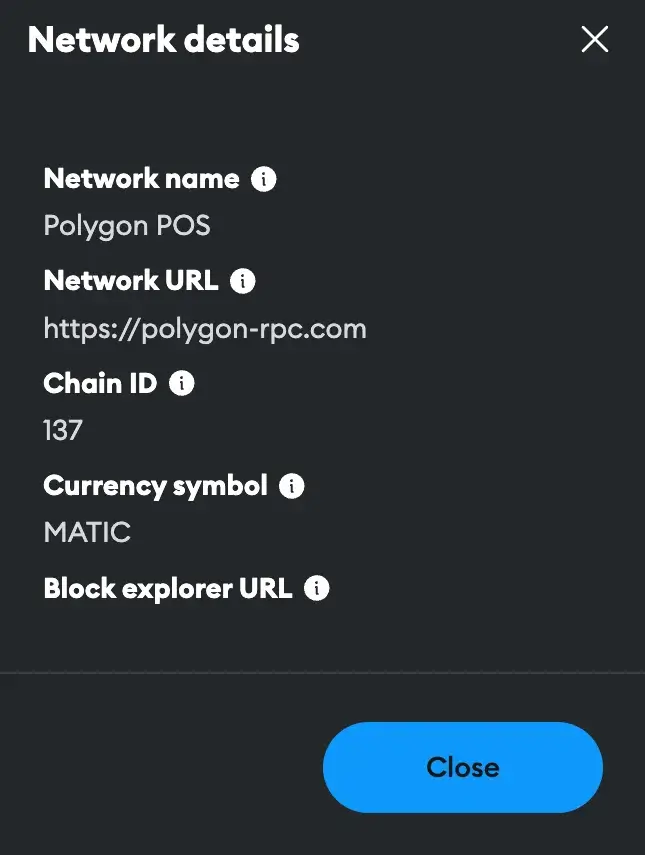 Network Details