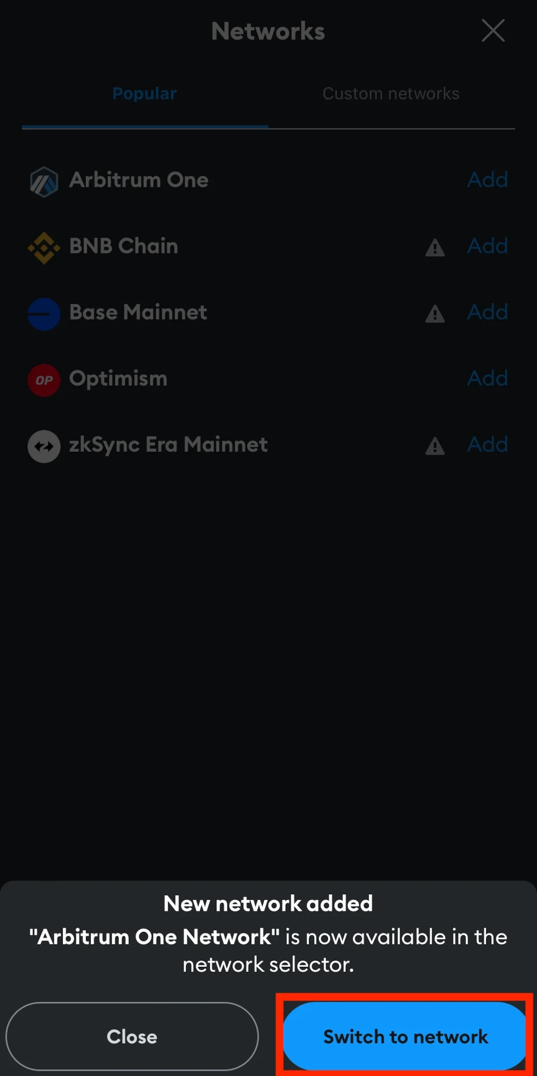 How to Add Arbitrum to MetaMask?