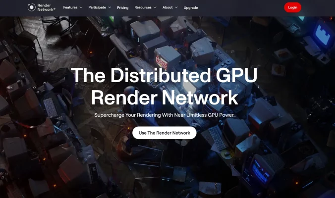 3. Render Network DePIN Crypto Platform