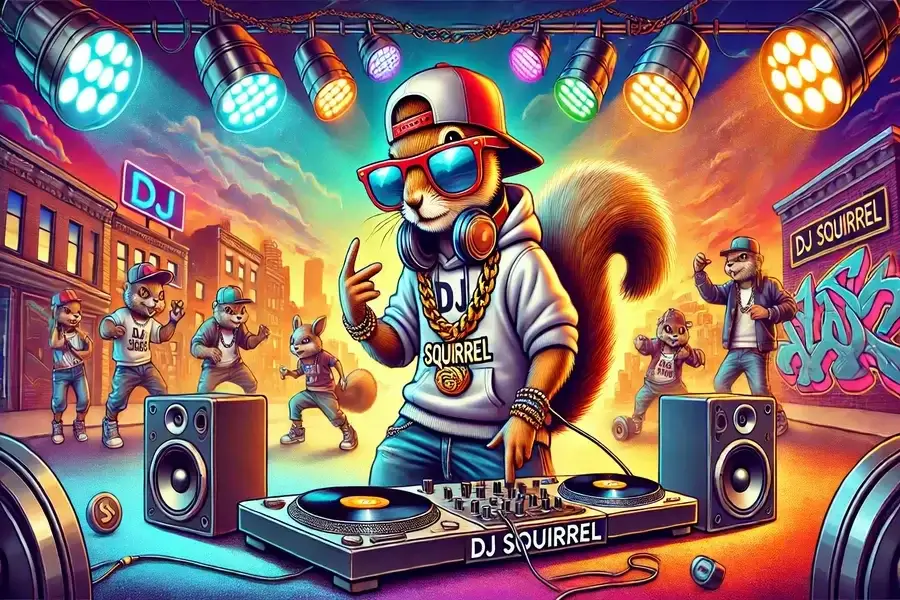 Introducing $SQRL: The Revolutionary Meme Coin Inspired by DJ Squirrel Now Available on Moonshot via Dexscreener.com