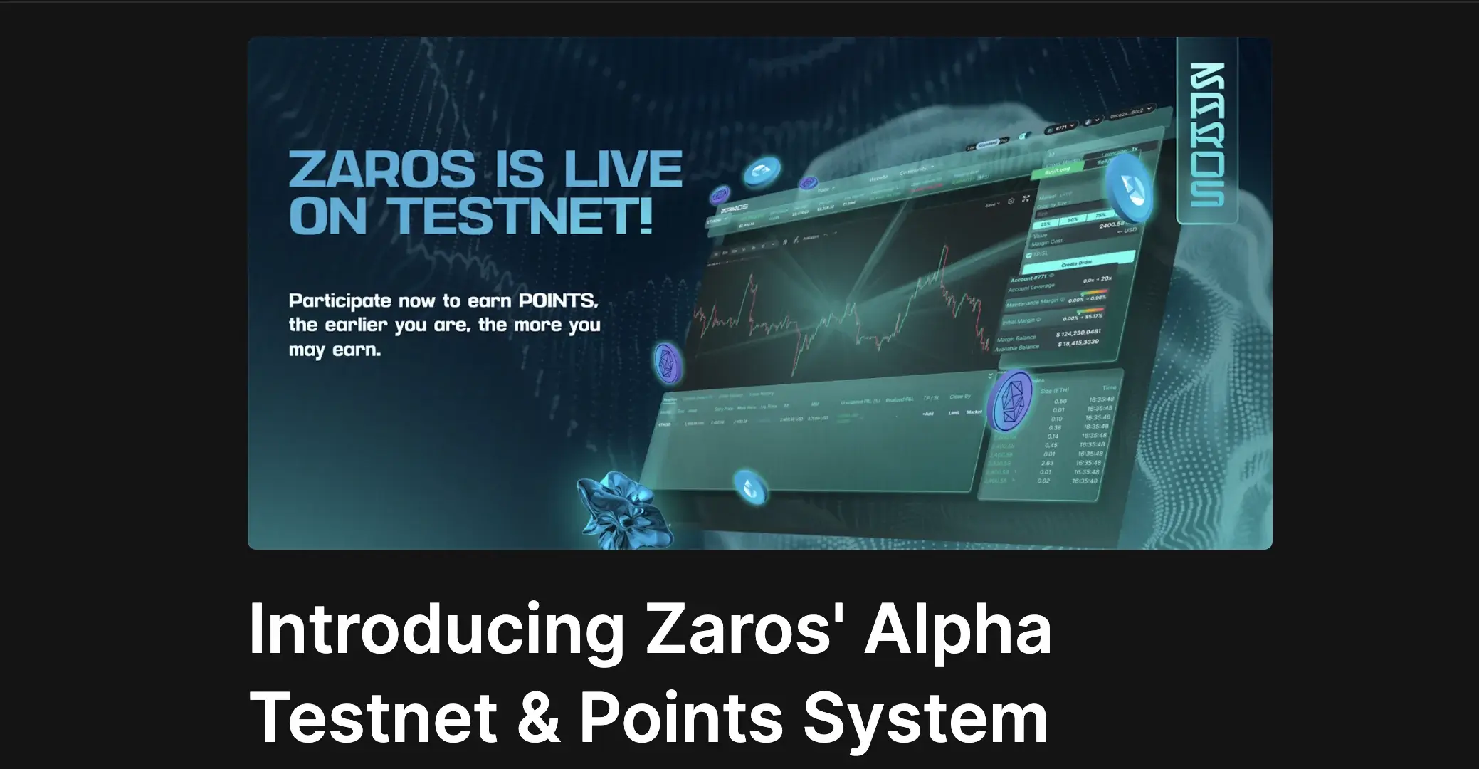 Zaros Airdrop