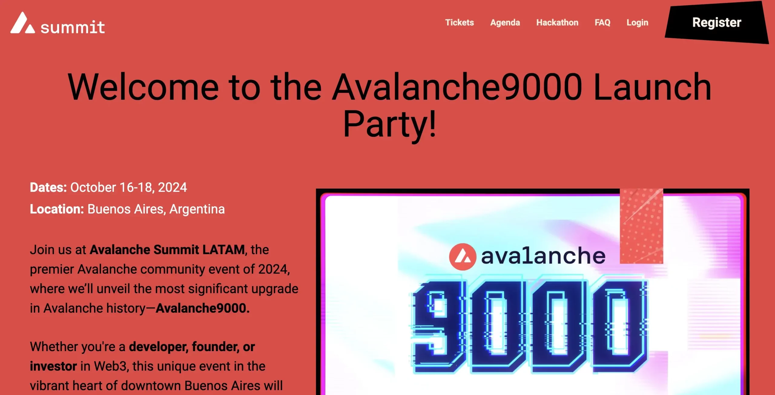 Avalanche Summit LATAM 2024