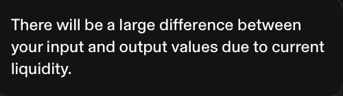 What Is "Insufficient Liquidity for this Trade"?