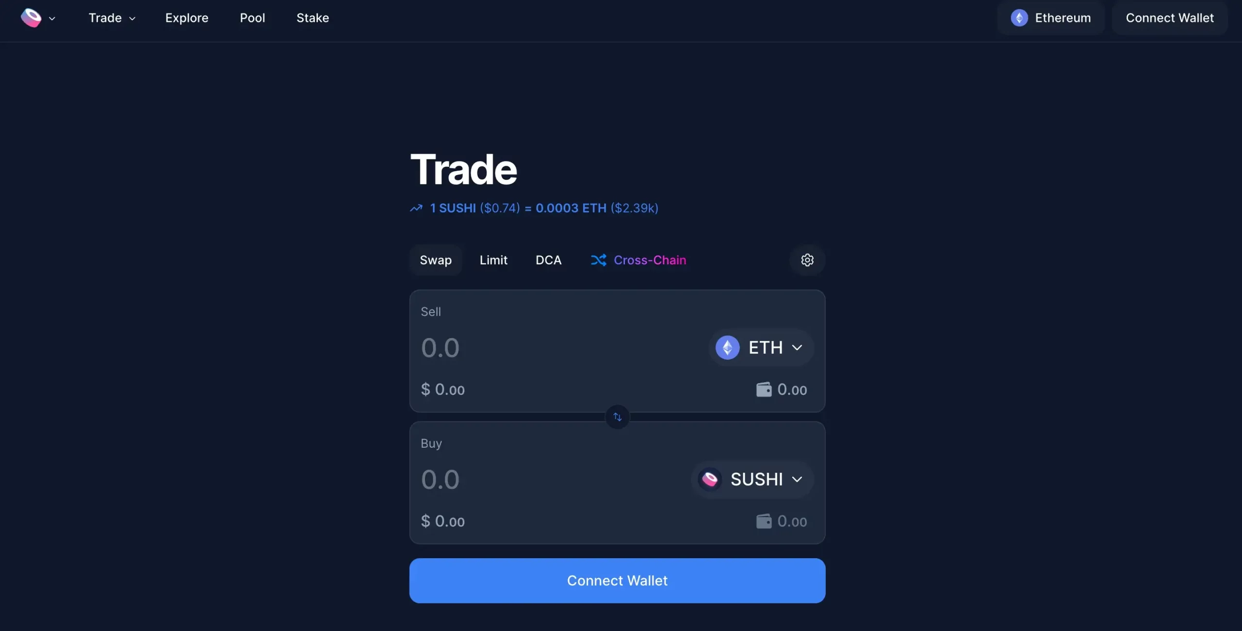 3. SushiSwap - Best for Its Community-Driven Model