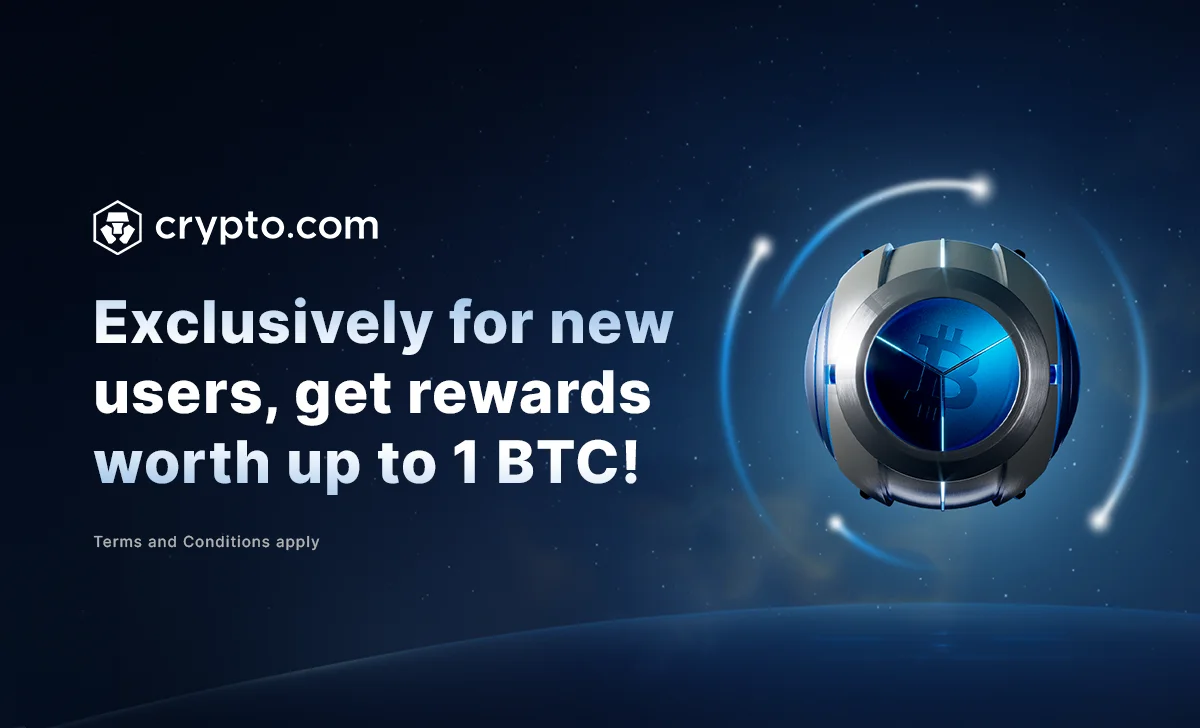 11. Crypto.com – Complete the Welcome Bonus Mission and Earn Up to 1 BTC Worth of CRO