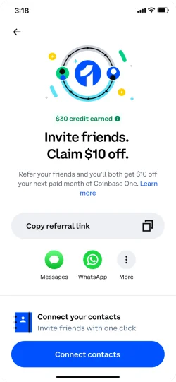 Coinbase Referral Program