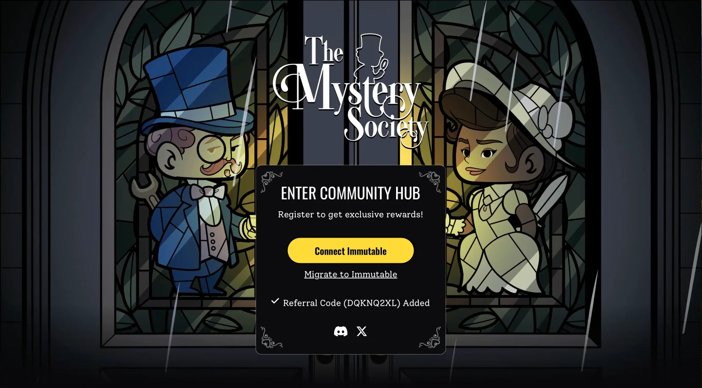 8. The Mystery Society - Free Crypto Airdrop