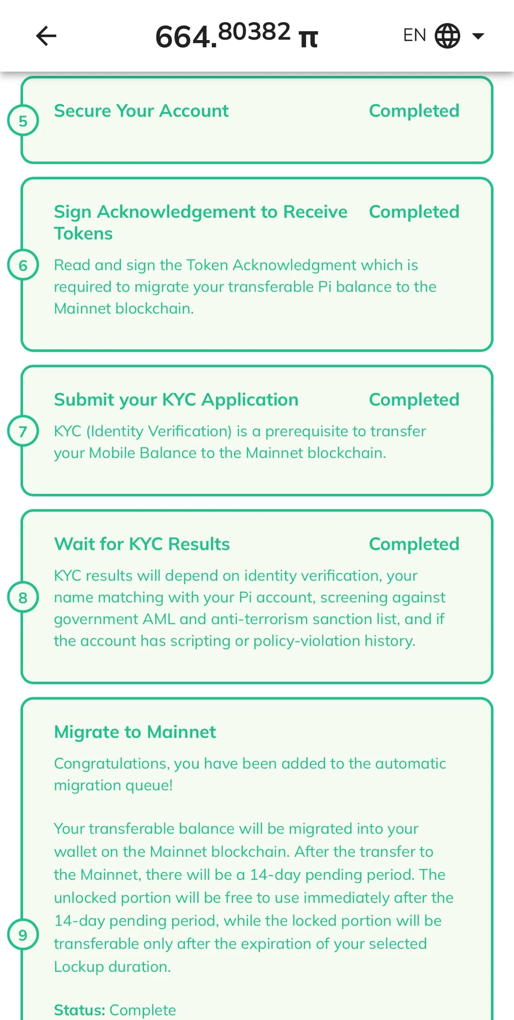 Mainnet Checklist