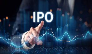 Finger pointing to IPO letters