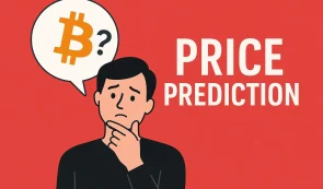 person, thinking, bitcoin, question, price prediction