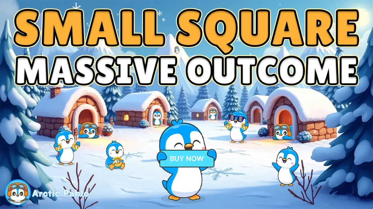 Arctic Pablo square village sign