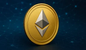Ethereum Token - Blockchain Background
