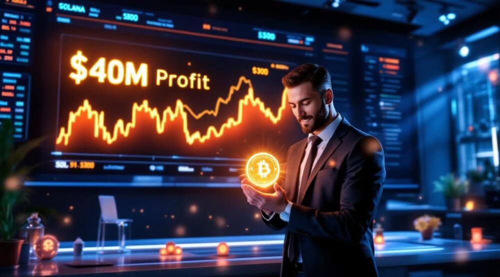 Crypto Trader Buys Solana at $1 And Sells at $300 for $40M Gain He Just Bought This Crypto ICO Token with 80% BONUS TOKENS