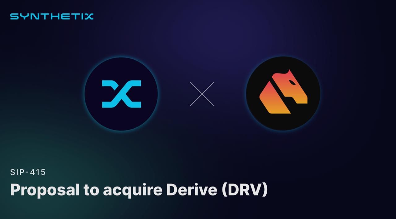 Synthetix Moves to Acquire Derive in $27M Token Merger for Ethereum Mainnet Futures Expansion