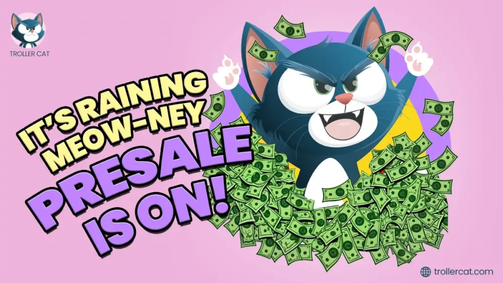troller cat raining cash