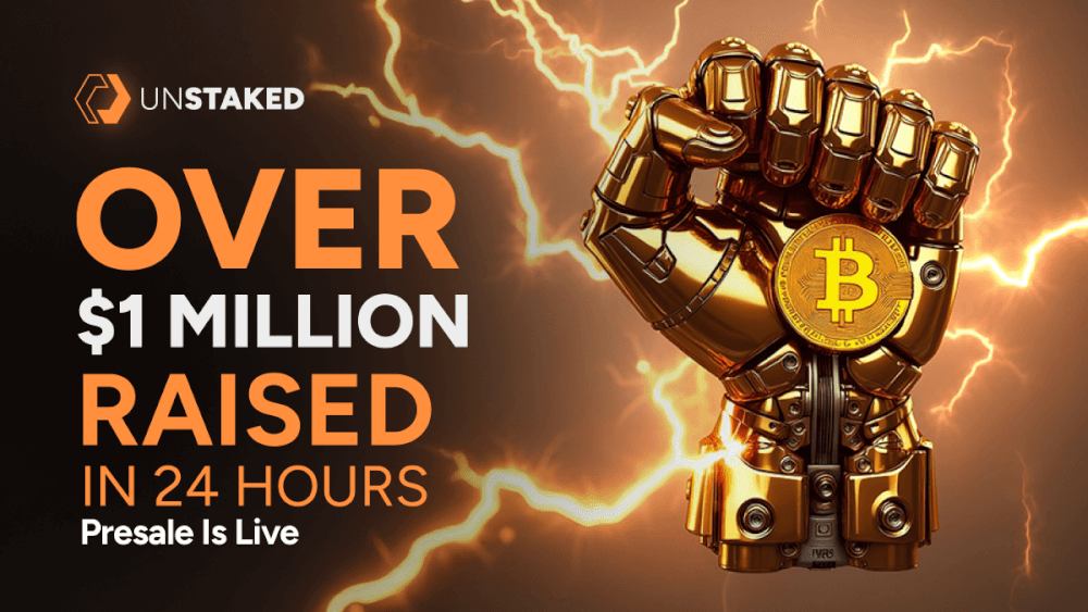 Unstakeds Presale Rockets to $4M in Record Time! Cronos ETP Rises & ETH Climbs Toward $2,500