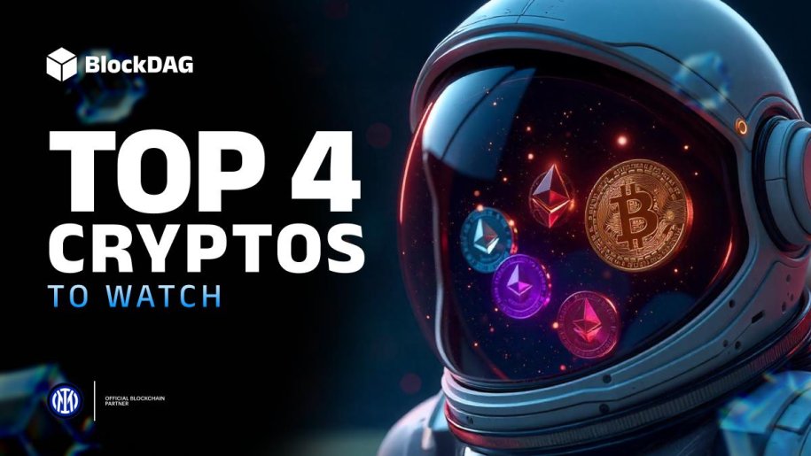 4 Top Crypto Coins to Buy Now for Big Profits: BlockDAG, Toncoin, Sui, & Cardano!