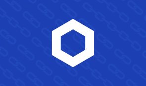 Chainlink (LINK) Blue Background