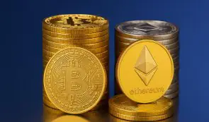 Bitcoin and Ethereum tokens
