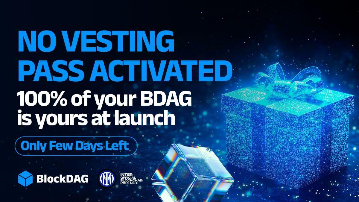 BONK, DOT Lag While BlockDAG Offers No Vesting for 4 days