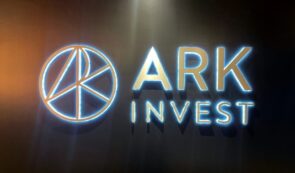 ARK Invest neon logo