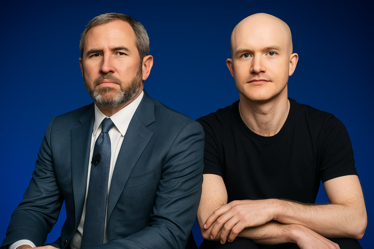 Brad Garlinghouse vs. Brian Armstrong: Who Deserves the ‘Steve Jobs of Crypto’ Title?