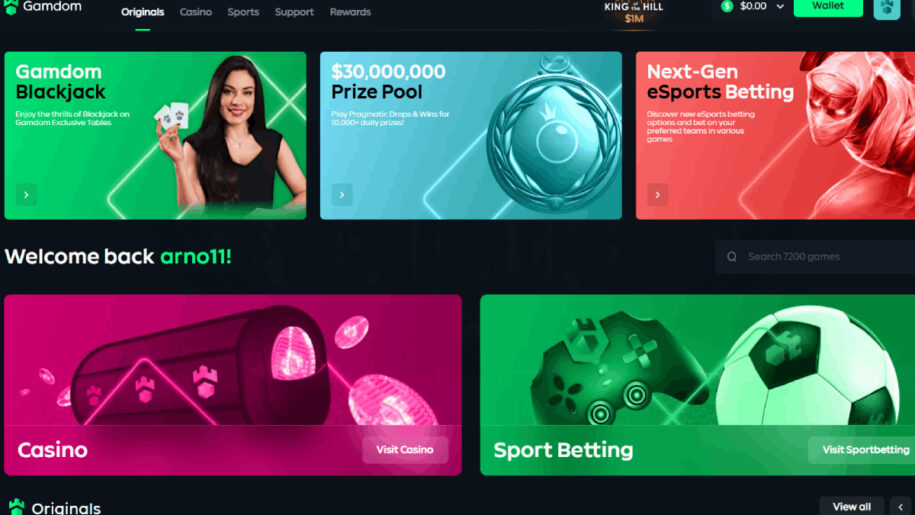 Gamdom Launches Next-Level Sportsbook Experience