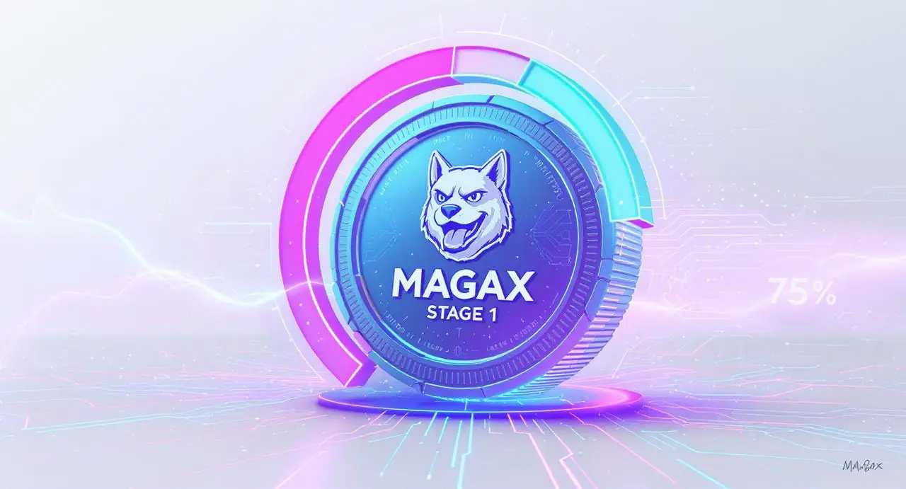 Crypto Early Presale Momentum: MAGAX Crosses 75% Stage 1 Mark, MAGAXLIVE Code Activated