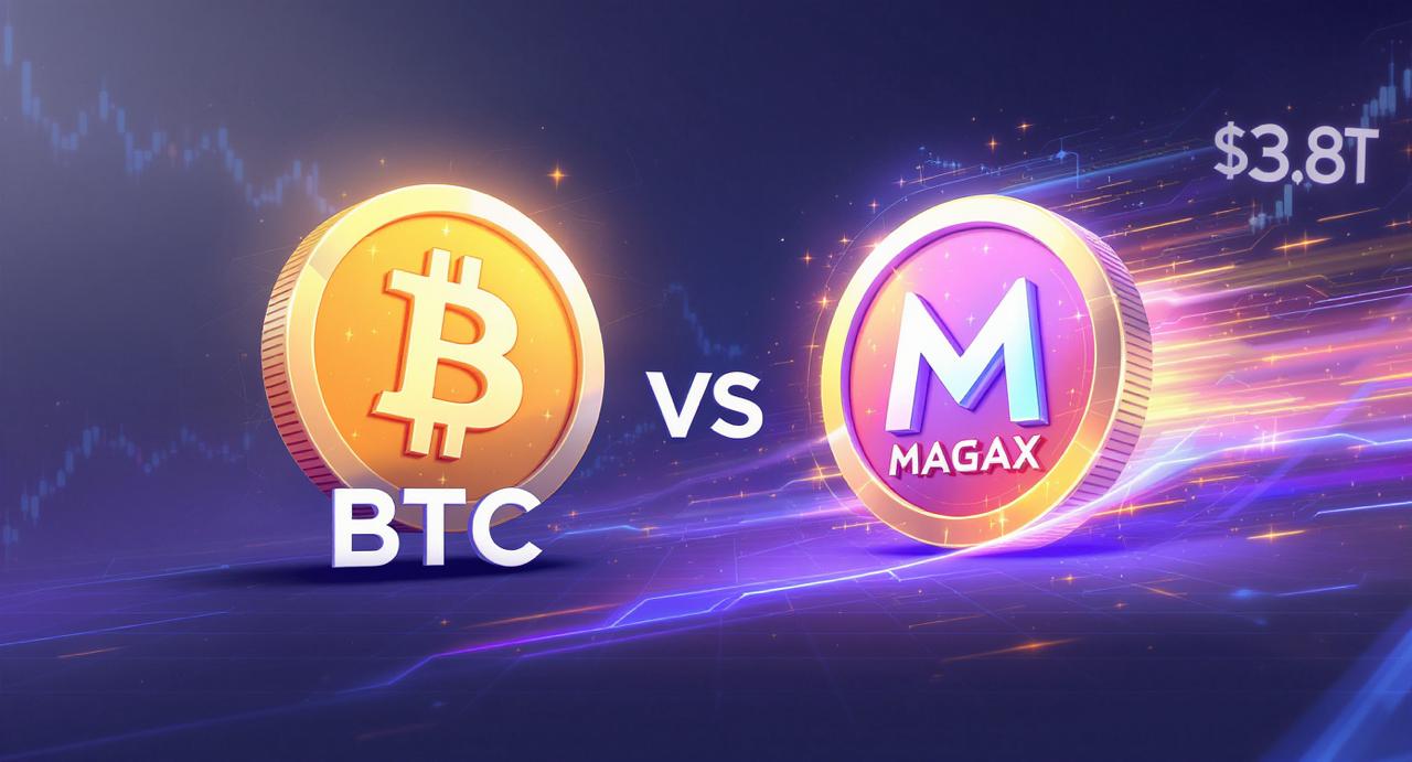 Crypto Market Cap Falls to $3.8T as BTC Slips Below $110K, MAGAX Presale Still Accelerates