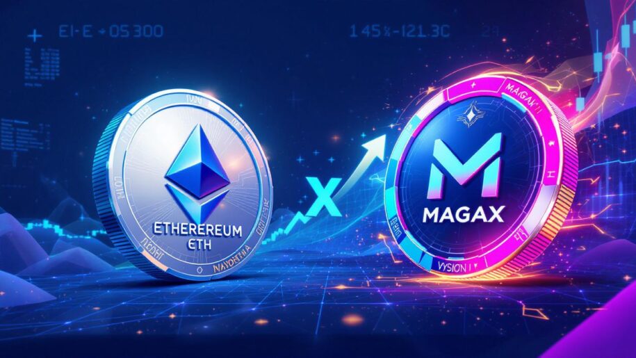 ETH Climbs About 7.5% Despite Market Dip, MAGAX Presale Draws Investor Attention