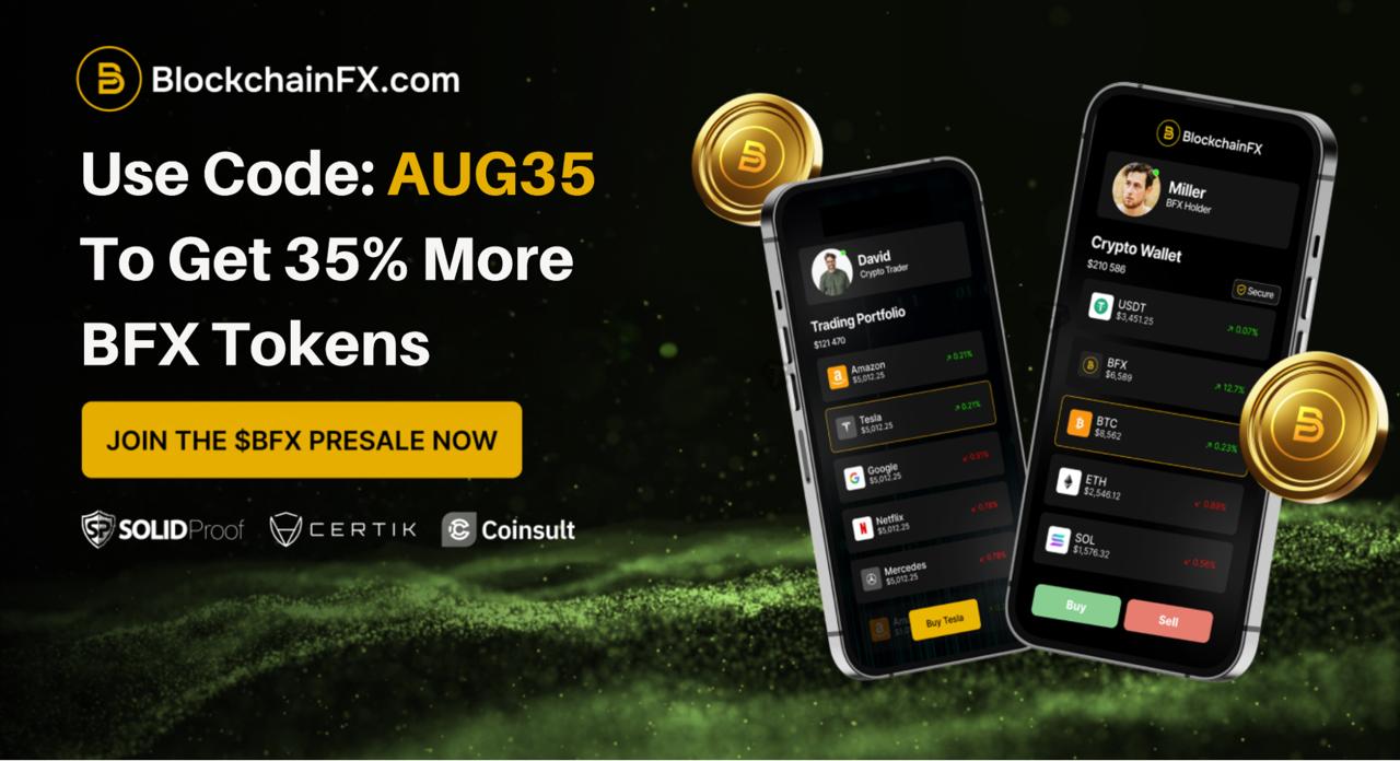 BlockchainFX Presale Crosses $6.2M — Why Analysts Call It the Best Crypto Presale to Buy in 2025 Over 5 Rising Rivals
