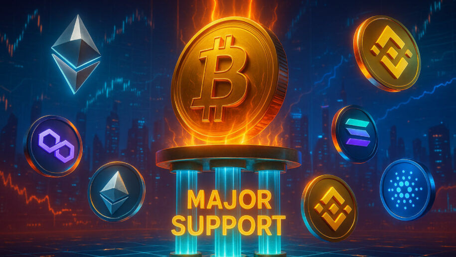 Crypto Market Dips: Bitcoin Tests Major Support, Altcoins Ready to Surge