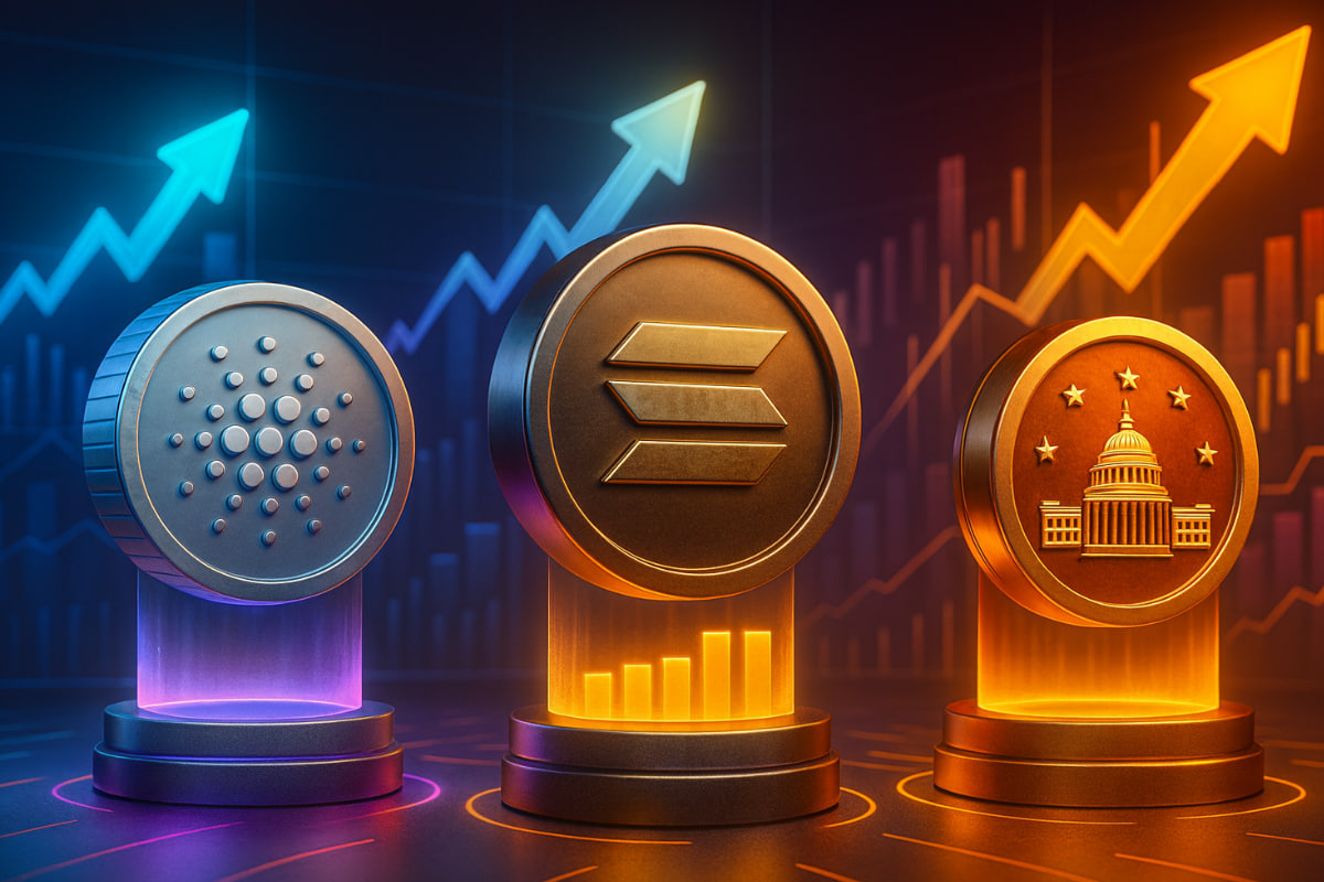 Top 3 Altcoins to Buy for the Next Bull Run — Cardano, Solana & MAGACOIN Lead Analyst Picks