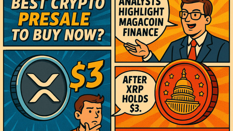 Best Crypto Presale to Buy Now? Analysts Highlight MAGACOIN FINANCE After XRP Holds $3