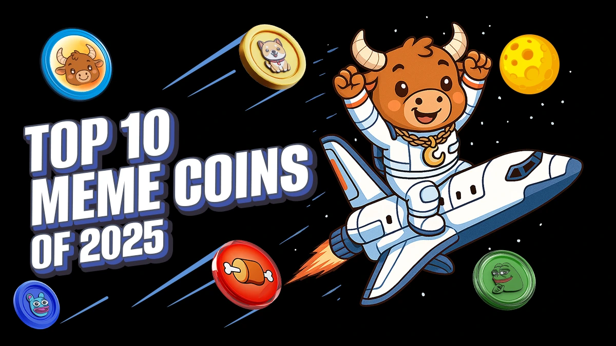 Top 10 Meme Coins In 2025 Ready For Liftoff – Are You Riding The Bull?