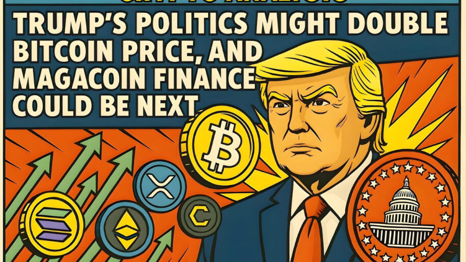 A política de Trump pode dobrar o preço do Bitcoin, e o Magacoin Finance pode ser o próximo
