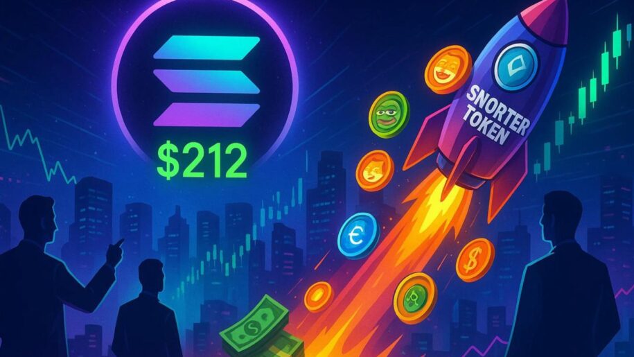 Solana Jumps to $212 After Enabling its Alpenglow Upgrade, Hyping Up the Snorter Token Presale