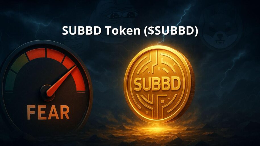Crypto Fear Is Back as Investors Flee Risky Tokens – Why SUBBD Token Could Offer Real Utility