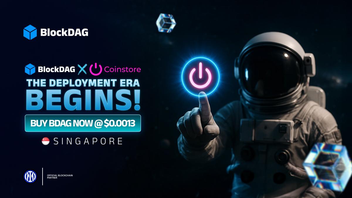 BlockDAG Dominates Crypto Headlines with Coinstore Partnership & $0.0013 Entry; XRP and BNB Track Chart Moves