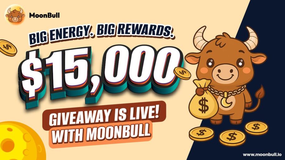 Turn Early Steps Into Giant Leaps: MoonBull’s $15K Presale Giveaway Triggers Bull Stampede as Bonk and Baby Doge Coin Take Off