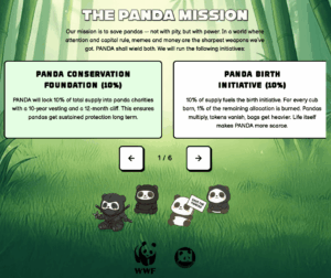 A snippet of Pudgy Panda’s mission.