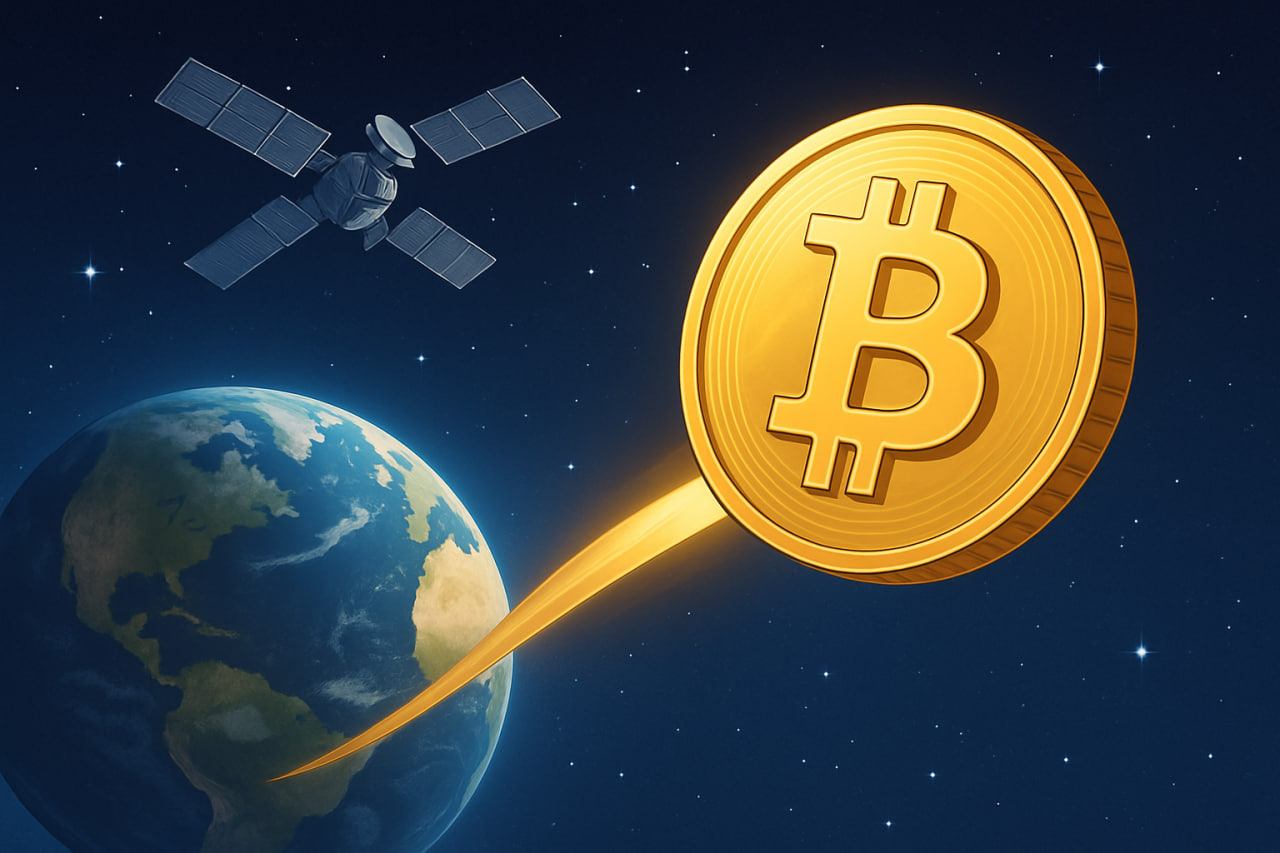 Historic First: Bitcoin Transaction Successfully Sent Through Space