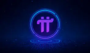Pi Network Futuristic Theme
