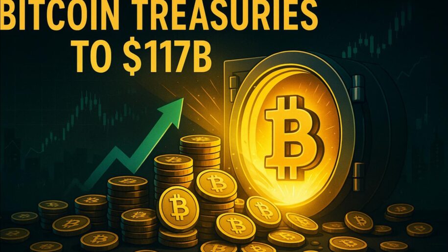 Bitcoin Treasuries Surge to $117B Following Friday’s Market Crash, Fueling Bitcoin Hyper’s Presale