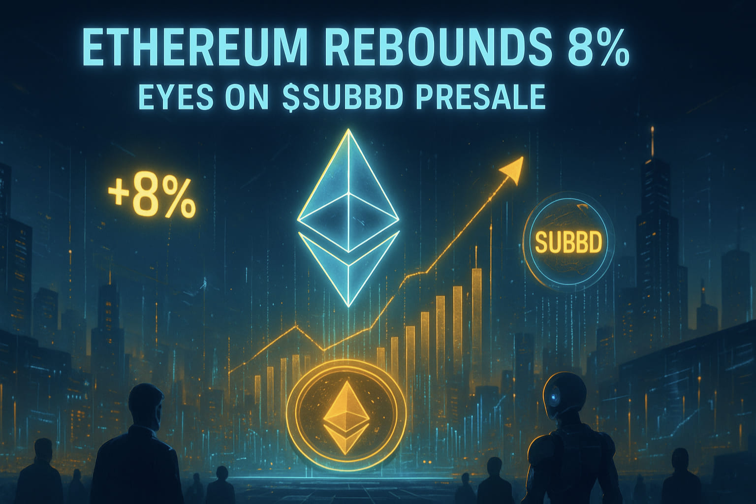 Ethereum Rebounds 8%, Aims for $5.5K as Investors Watch $SUBBD Presale