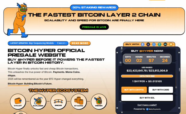 Données de prévente de $HYPER