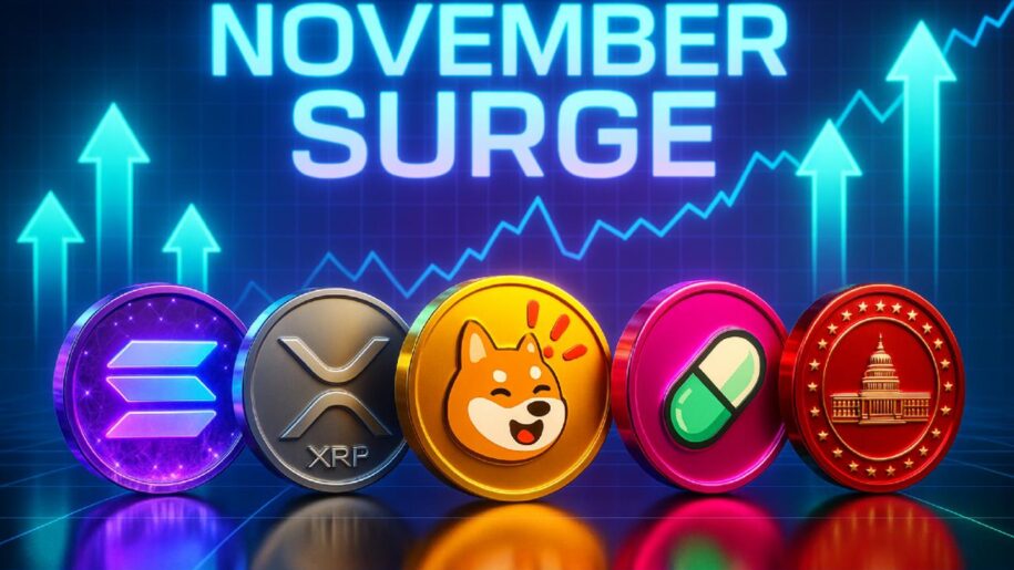 Top 5 Altcoins Set to Surge in November as Bull Market Pace Picks Up