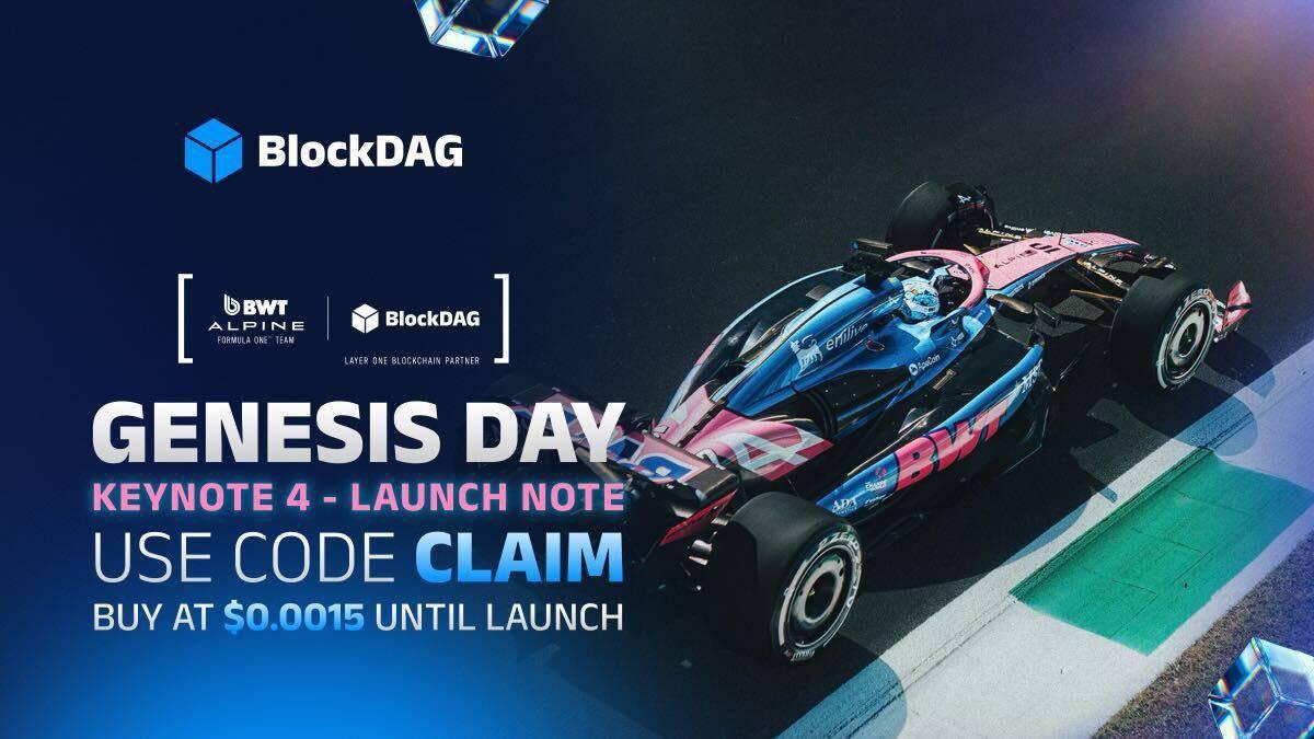 انسَ صعود Mantle وركود Cardano، رمز CLAIM بقيمة 0.0015$ من BlockDAG يسرق الأضواء