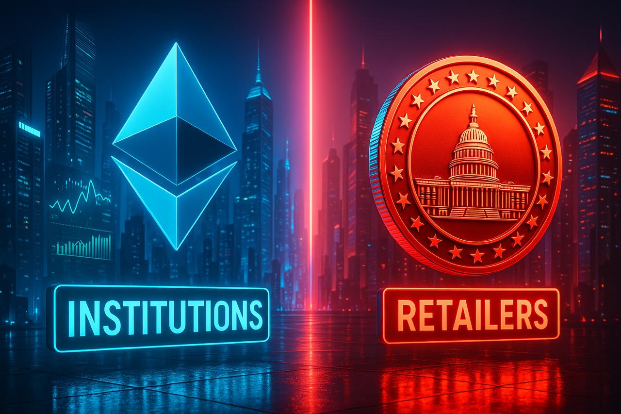 أخبار الإيثريوم: مؤسسات الاستثمار تعقد 10% من المعروض، بينما يتحول تجار التجزئة إلى MAGACOIN FINANCE
