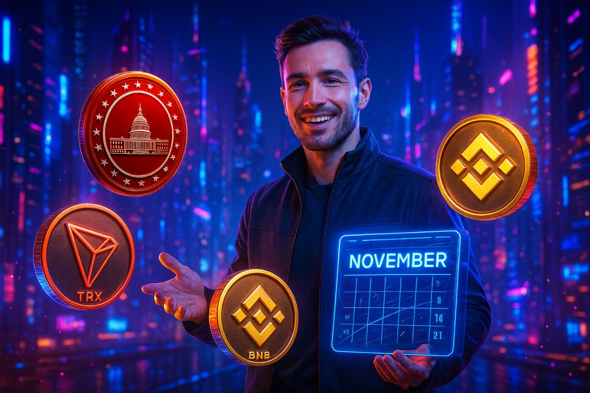Top 3 Altcoin Picks for November — MAGACOIN FINANCE, TRX and BNB Join Analyst Watchlists
